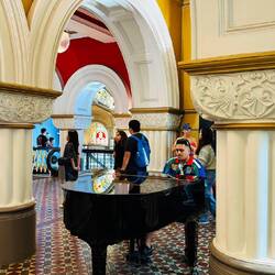 Flügel zur freien Benutzung