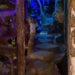 überall Treppen und Stufen
