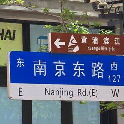 die Kärntner Straße von Shanghai