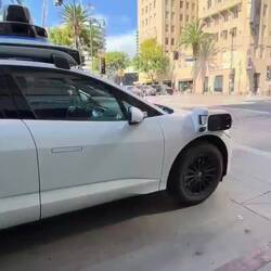 Fahrerloses Taxi