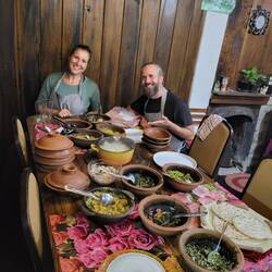 ...bis wir diesen tollen Tisch präsentieren konnten