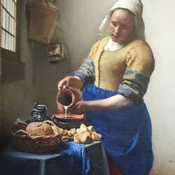 Johannes Vermeer's "Milk Maid"