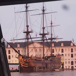 Replica of the East Indiaman Amsterdam, a ship of the Dutch East India Company (VOC),