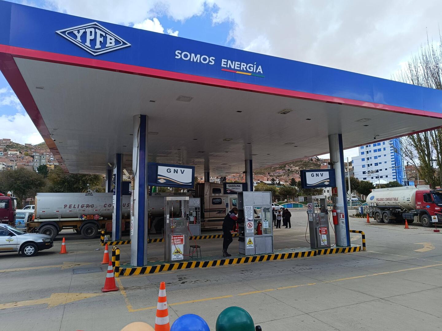 Warten auf Diesel ⛽