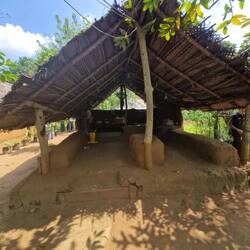 Mud hut house