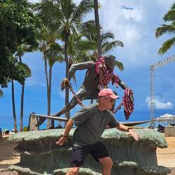 Duke Westlundoku, dreamer of surf.