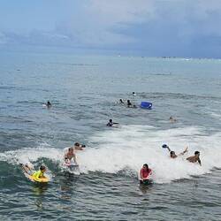 The Little Dude with the yellow shirt had it mastered