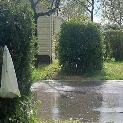 Regen und Sonnenschein