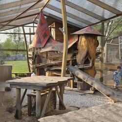 Das Meerschweinchengehege. Cool oder?