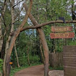 Eingang zum Tierpark.