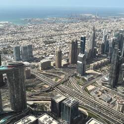 Aussicht vom Burj Khalifa