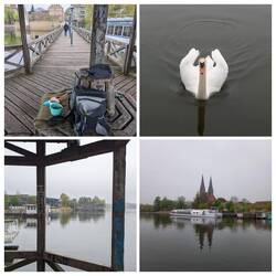 Morgens um 7:00 Frühstück am See