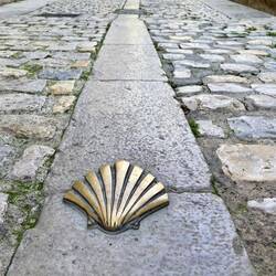 Auf dem Jakobsweg zurück zum Auto