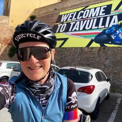 Tavullia, home of Valentino Rossi.