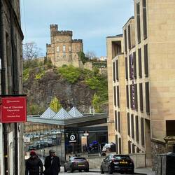 Typical view in Edinburgh