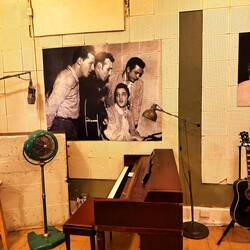 Das "Million Dollar Quartet": Jerry Lee Lewis, Carl Perkins, Elvis Presley und Johnny Cash