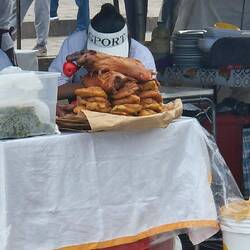 Gegrilltes Meerschweinchen