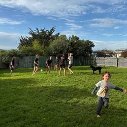 Boys will be boys - touch rugby