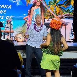 Vic was a great sport about being 'volunteered' to be 1 of 3 to go participate here.