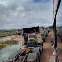 Grenzübergang nach Botswana