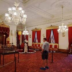 Throne Room: used for coronation & funerals.