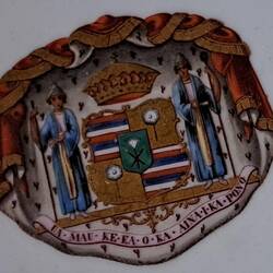 This is the crest that is on all formal dishware.