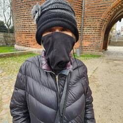 It was pretty cool that morning!