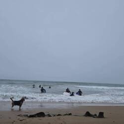 We were the only family on the beach