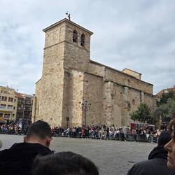 Plaza Mayor at 10:45 am