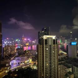 View from rooftop garden
