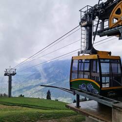 Und wieder abwärts ins schöne Wetter!