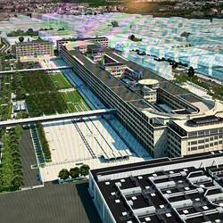 Früener sind do Fiat zämebaut und ufem Oval ufem Dach isch d'Testfahrt gmacht worde🚙🚗🛻