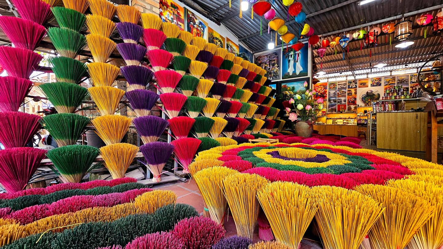 Thuy Xuan Incense-making Village