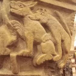 Wolf beißt Hasen