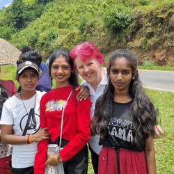 The lovely local children and people