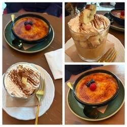 Banoffee und Creme Brulee