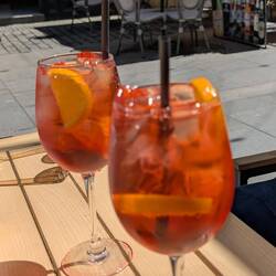 Dazwischen braucht es Mal eine Erfrischung