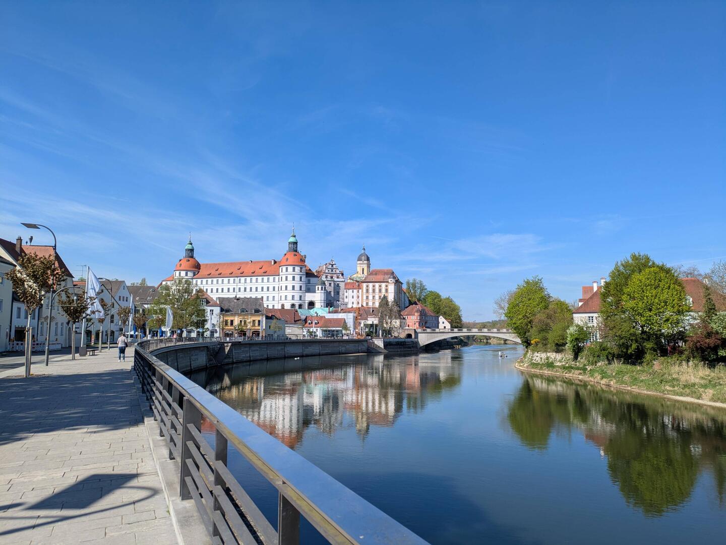 Ein letzter Blick auf Neuburg