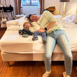 Unser nettes Hotelzimmer