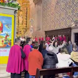 Procession after the service