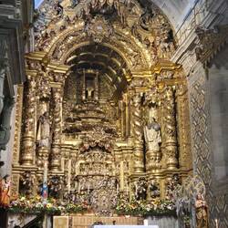 The altar at the monastary