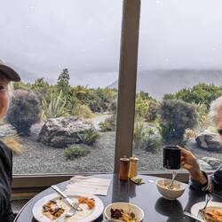 Breakfast with a view
