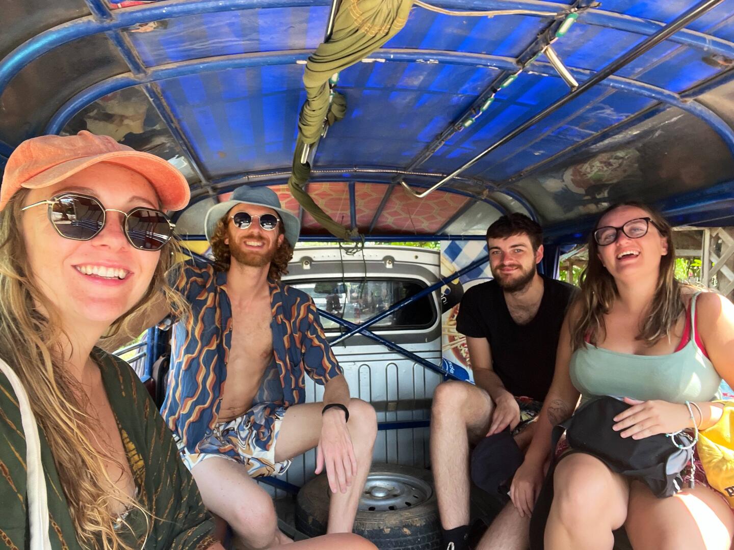 Getting rattled in the tuktuk