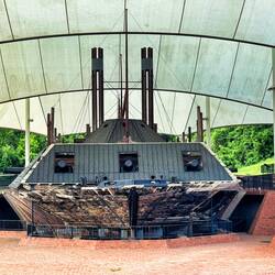 Eines der Panzerschiffe, das 1862 versenkt wurde: die U.S.S. Cairo