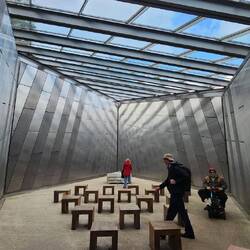 A 3D reconstruction of the Bergen-Belsen concentration camp as it stood on April 15, 1945