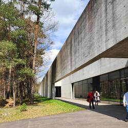 The Bergen-Belsen Memorial in Lower Saxony, Germany