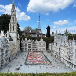 Brüssel Marktplatz in 1:25