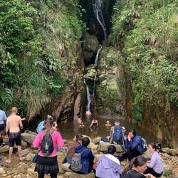 cascade au cours de la balade vers Hau Thao