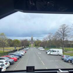 Bei schlechtem Wetter auf eine Bustour ausgewichen