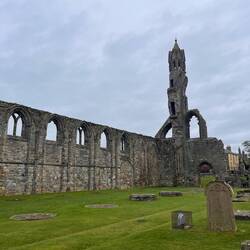 Die ehemalige St Andrews Cathedral